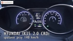 Hyundai ix35 2.0 CRDi 184 KM (AT) - pomiar spalania