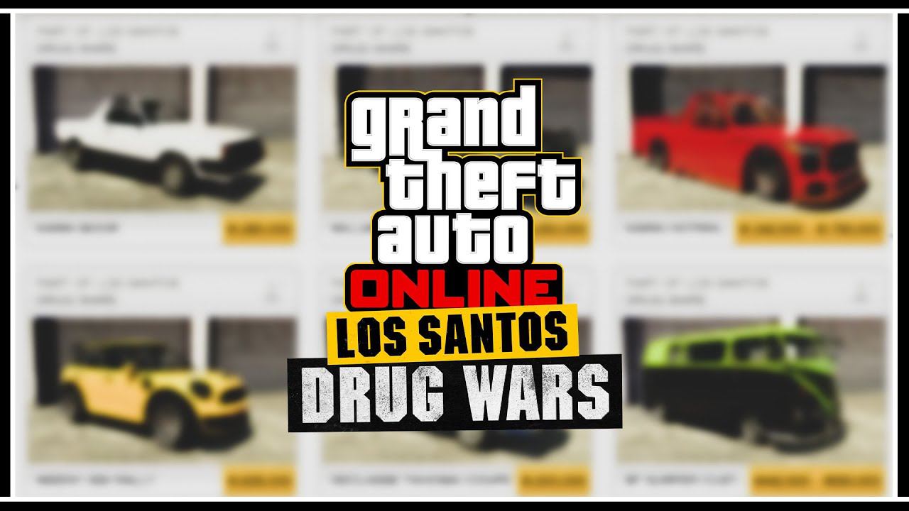 ВСЕ АВТОМОБИЛИ В GTA ONLINE ИЗ ОБНОВЛЕНИЯ «LOS SANTOS DRUG WARS»