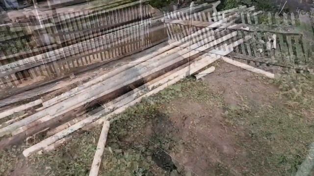 Новая углярка, подготовка к постройке гаража смотреть онлайн