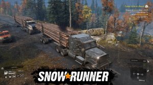 Сюжетная миссия - Timber At Arm's Reach - Перевозка леса - Часть 2 | SnowRunner | Logitech G29