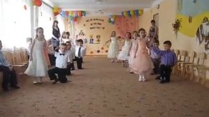 ВАЛЬС  - дети старшей  группы (6 лет)  Детский сад.