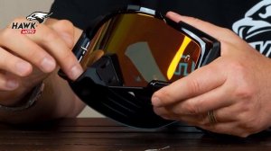 Мото очки МХ101 зеркальные кроссовые