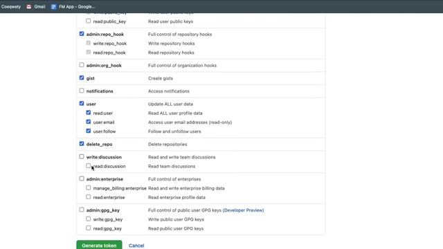 GitHub: Personal Access Token смотреть онлайн