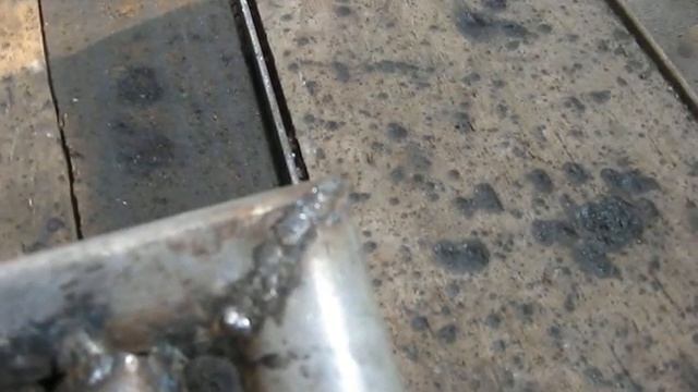 Электросварка тонкой нержавейки электродом Electric welding of stainless steel with an electrode смотреть онлайн