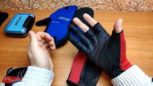 Лучшие перчатки для рыбалки осень зима Goture Vanguvard с Aliexpress