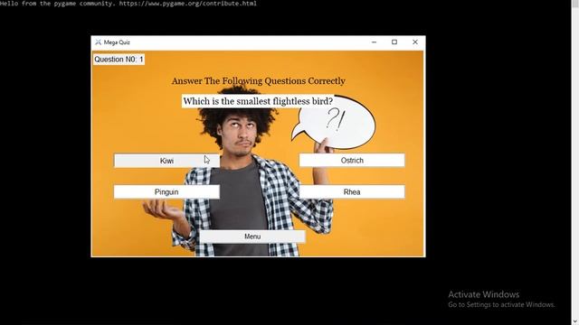 My Python Quiz Game