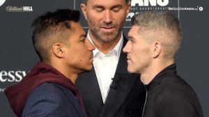 TENSE !! - Jessie Vargas vs. Liam Smith • FACE OFF in New York City | Matchroom Boxing