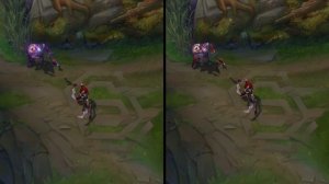 Dark Cosmic Erasure Jhin Chroma Comparison | League of Legends