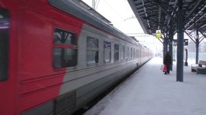 Электропоезд ЭД4М-0431 сообщением "Апрелевка - Петушки" (МЦД-4)