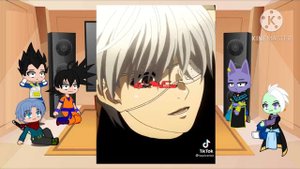 DragonBall react to Ken Kaneki || DBS || Tokyo Ghoul
