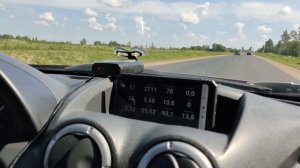 DUSTER Какой расход    на АТ покрышках Dunlop Grandtrek AT5