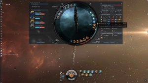 EVE Online соло фарм аномалий в нулях на Dreadnought(Naglfar)