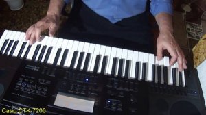 El Bimbo на синтезаторе Casio CTK-7200 covеr.