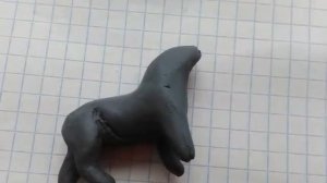 How to mold a lion from plasticine.Как слепить льва из пластилина.