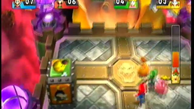 Wii Mario Party 9 Mini Games, Boss Battle- 9 Bowser's Block Battle смотреть онлайн