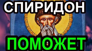 Ради Бога найди минуту на молитву Тропарь святому Спиридону Тримифунтскому 25 декабря