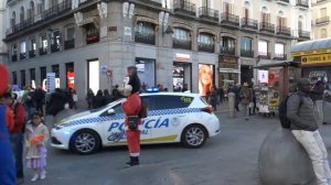 Мадрид.На людей посмотреть...Уличные музыканты. SOL,CALLAO,c.MONTERA.España.Madrid.