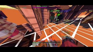 Бедварс с другом на сервере breadixpe Bedwars mcpe 1.1.5