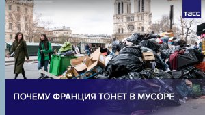 Почему Франция тонет в мусоре