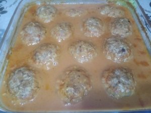 ТЕФТЕЛИ С СОУСОМ В ДУХОВКЕ.