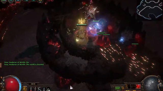 POE - Heist -Melting Sirus 8 in 4:40min (Marauder:Chieftain Ancestral Warchief) смотреть онлайн