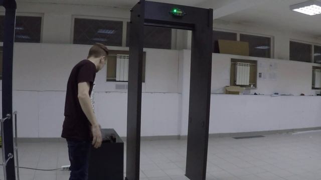 Арочный металлодетектор  ARENA- 5000PR 6 зон демонстрация