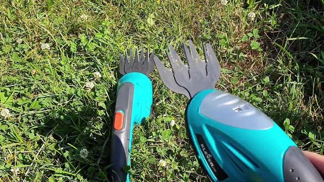 Отзыв аккумуляторные и ручные ножницы для травы Gardena accucut, Klever, Fiskars GS42, 111260 смотреть онлайн
