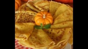 блинчики из тыквы рецепт