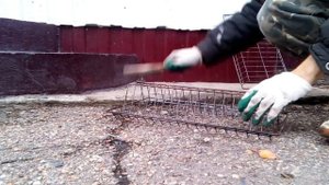 реставрируем сушилку для посуды
