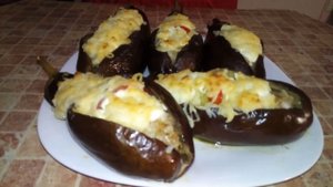 БАКЛАЖАНЫ ФАРШИРОВАННЫЕ !!! ОБЕД В БАКЛАЖАНЕ !!!