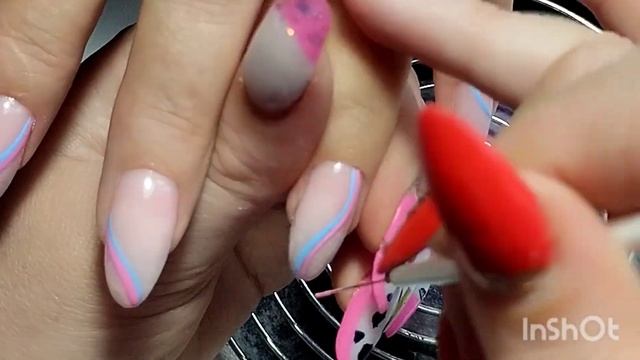 стильные красивые радужные летние ногти #nails#nailart#маникюр#ногти
