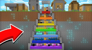 Я ПОСТРОИЛ ДОМ ВНУТРИ КОЛОДЦА В МАЙНКРАФТ 100% ТРОЛЛИНГ ЛОВУШКА MINECRAFT КОМПОТ.