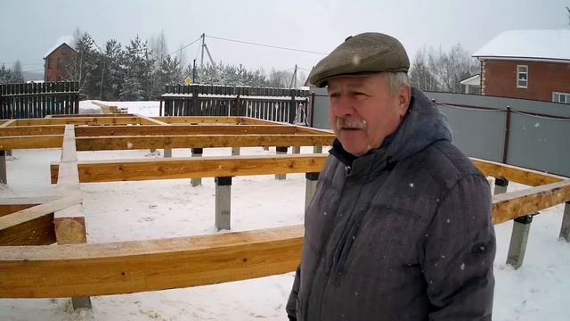 Отзыв д. Буняково 30.01.2018. Фундамент на забивных железобетонных сваях смотреть онлайн