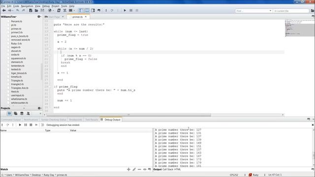 Ruby Programming - 1.1 - Komodo IDE смотреть онлайн