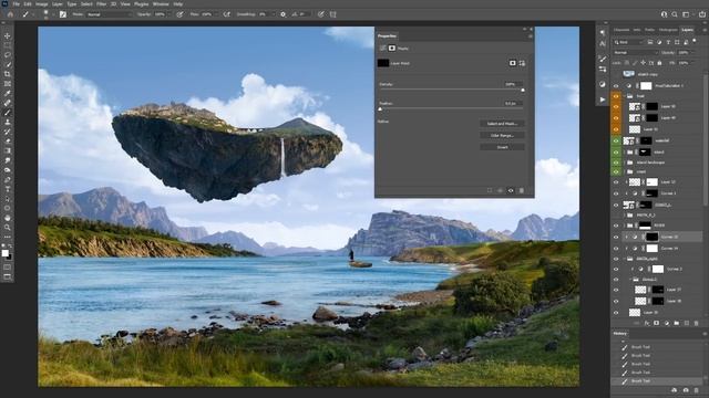 Превратил скетч в Фотошоп Арт в реализме из 30 фоток смотреть онлайн