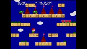 МАРИО, КОТОРЫЙ ПУСКАЕТ РАДУГИ. Rainbow islands | Прохождение игры SEGA (1)