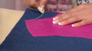 Жилет из лоскутков ткани и кожи