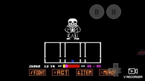 Sans battle! (Bad time simulator on mobile)