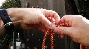 Кинжальный узел для альпинистов