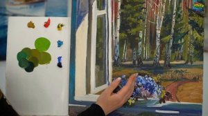 Смешение цветов в импрессионизме. Надежда Ильина