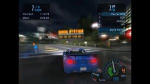 NFS Underground - First Race with Dualshock 4