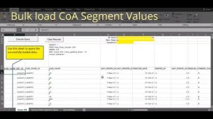 #Automate Loading of CoA Segment Values & Accounts into #Oracle GL Module (With Voice Commentary)