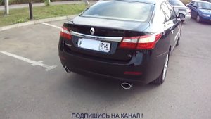 Обзор Премиум Рено Латитьюд 2011. Review Premium Renault Latitude 2011