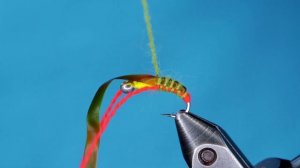 Мушка на хариуса из полушерстяного мулине