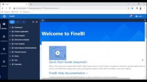 Курс FineBI. Занятие 1. Начало работы, навигация