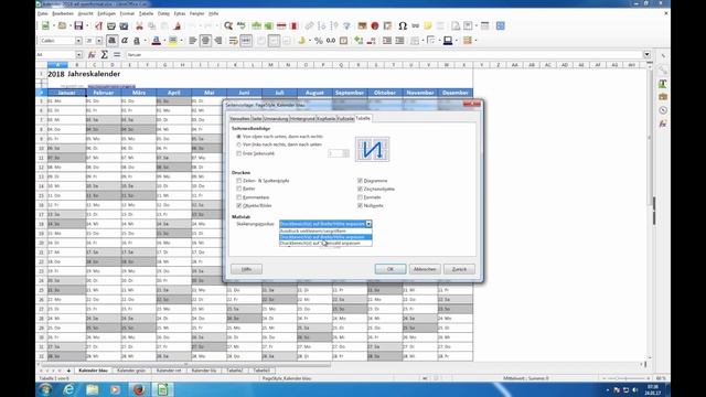 Tabellen auf nur einer Seite Drucken mit Libre Office / Open Office - Tutorial - Freude an der IT смотреть онлайн