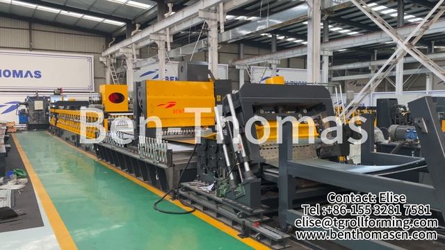 Вальцы профильные для обечаек силосов | Линию по барьерному ограждению | станок провансали смотреть онлайн