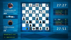 Chess Game Analysis: Turdburglar40 - Dubinskyyyy : 0-1 (By ChessFriends.com)