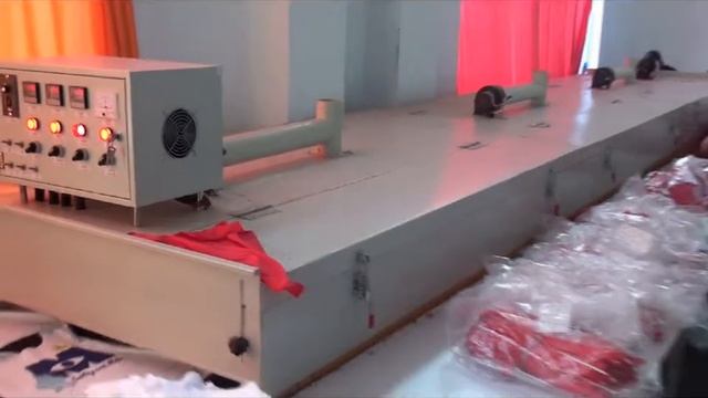 Tunnel Dryer HJD-K2. Туннельная сушка для водных красок. смотреть онлайн