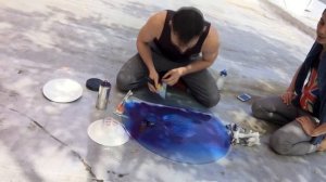 Учимся рисовать Нью-Йорк баллончиками с краской